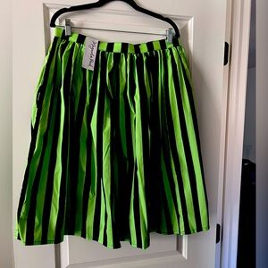 Stripped vintage style skirt